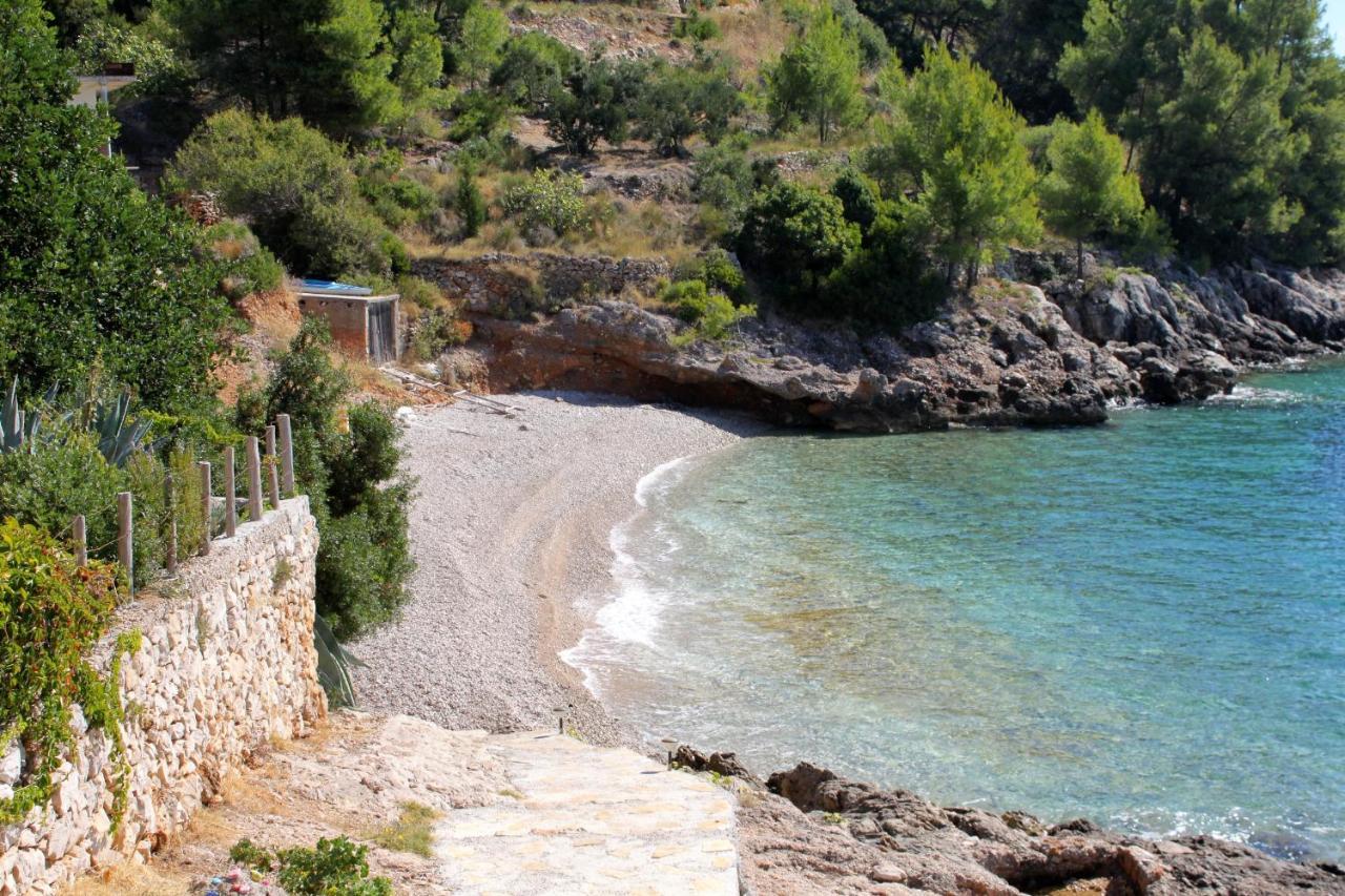 Seaside Secluded Apartments Cove Torac, Hvar - 589 Gdinj Exteriér fotografie